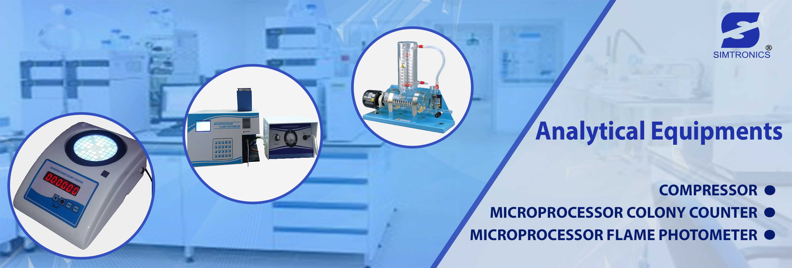 Manufacturer Of Laboratory and Analytical Equipments - SIMTRONICS